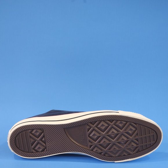 Converse CTAS Low Ox Earthy Buck Blue Leather Sneakers 162118C NWT - Picture 4 of 6